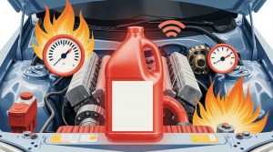 Huile moteur auto haute température